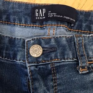 Gap 14 high stretch ankle jegging
